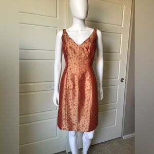 Tahari 100% silk dress size 8.